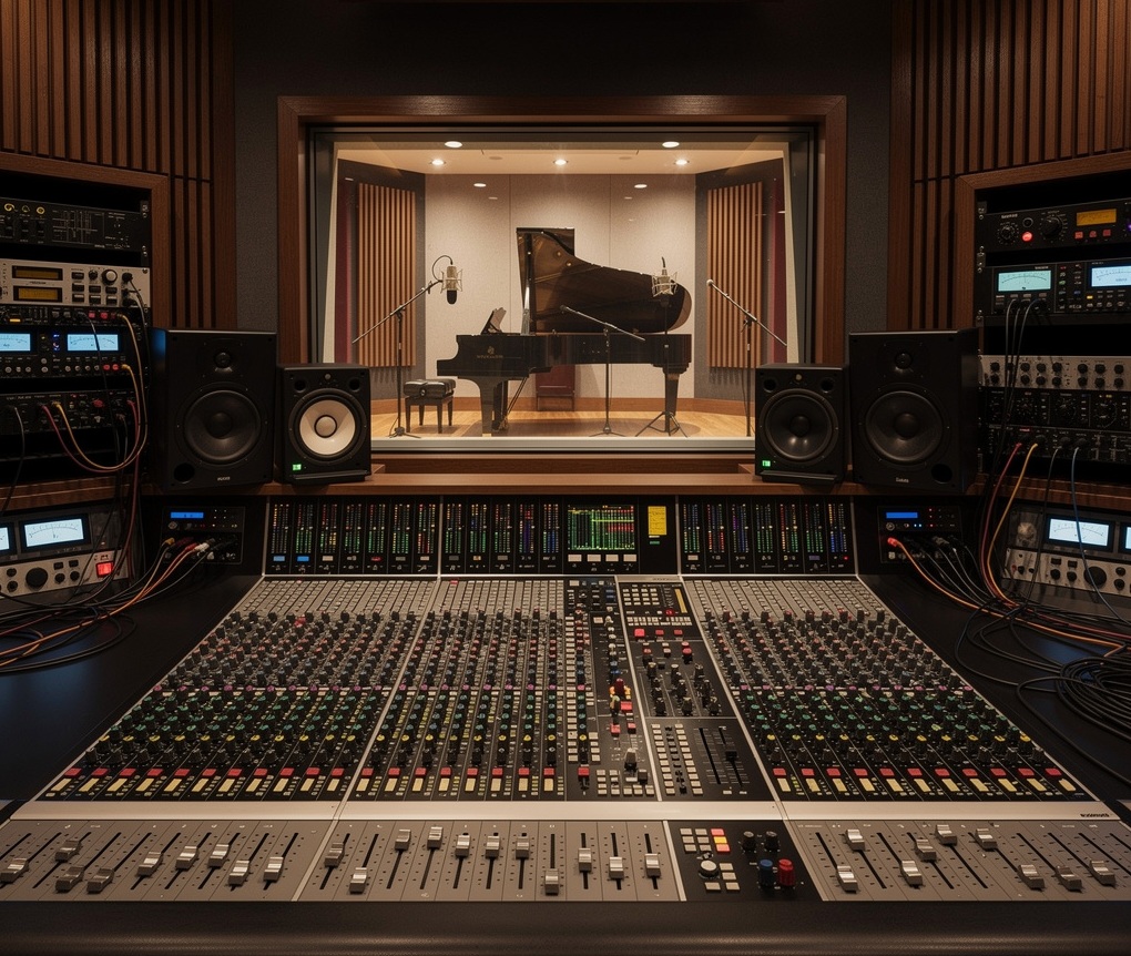 Professional recording studio